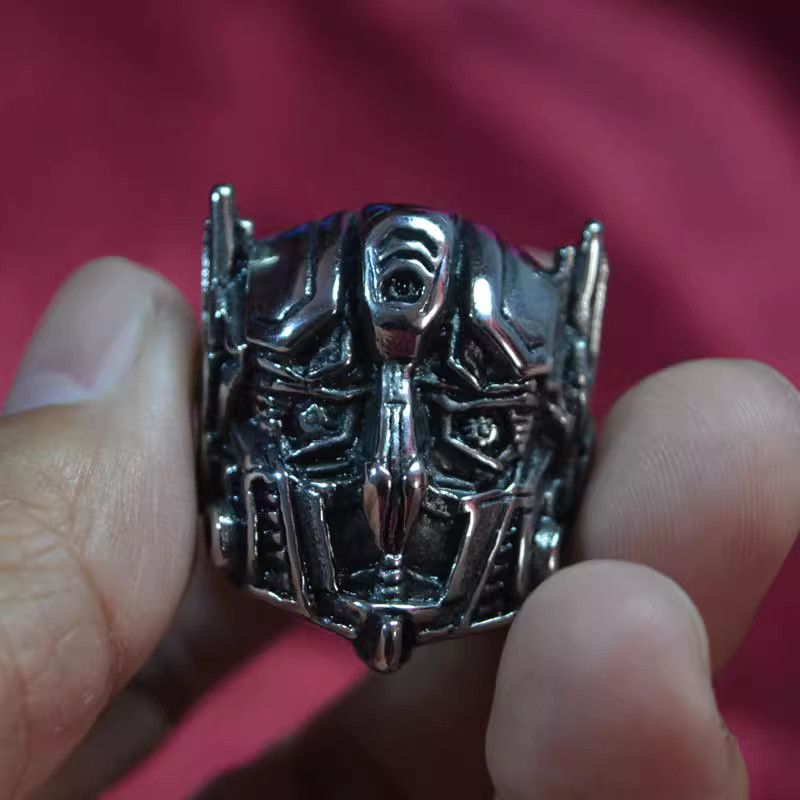 Jewelry Transformers Jewelry Rings Open Size Chrome Ring (Size 7-13) Size ONE SIZE - 1 Thumbnail