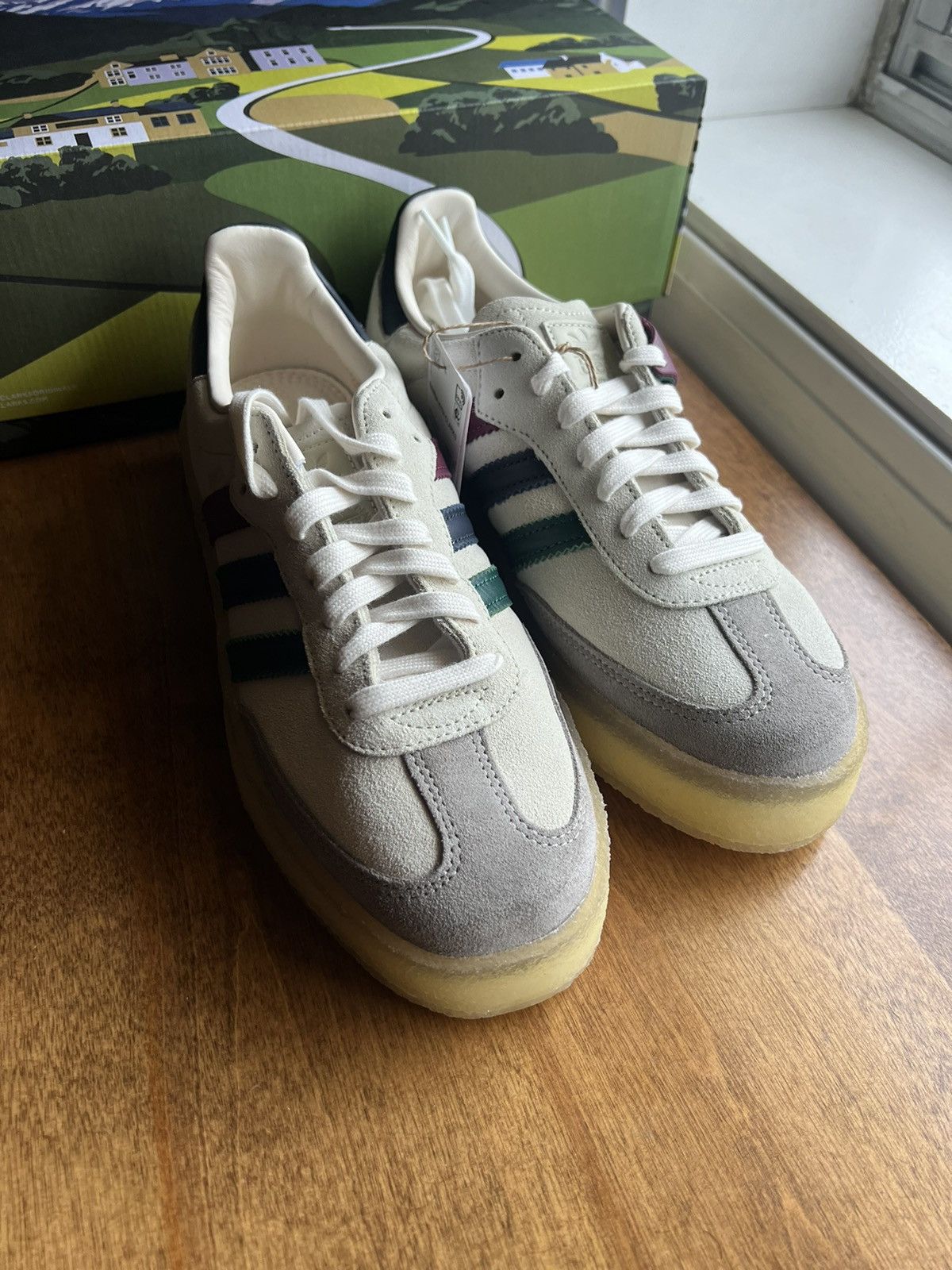 Adidas × Clarks × Kith Kith Adidas Clarks MultiColor 8th Street Samba Kithmas Size US 8.5 / EU 41-42 - 3 Thumbnail