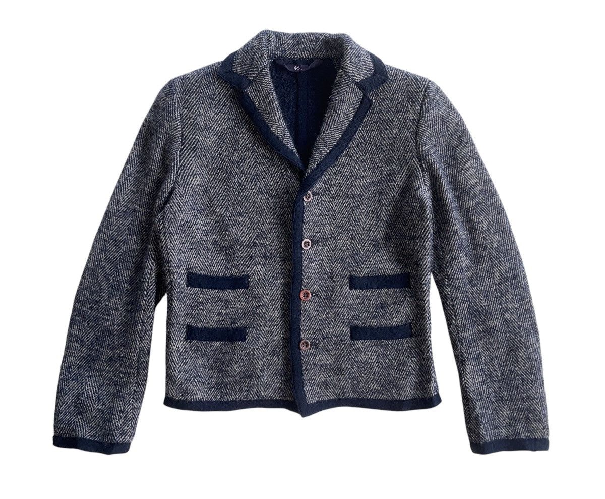 45rpm 45rpm Wool Jacquard Jacket Size S / US 4 / IT 40 - 2 Thumbnail