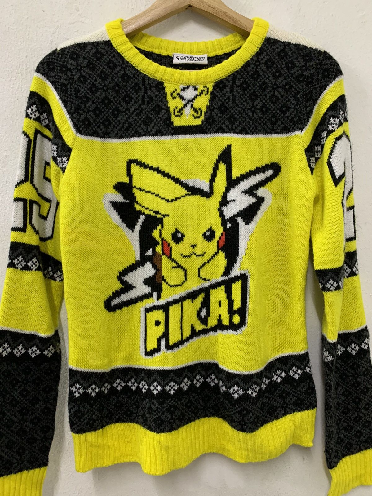 Nintendo × Pokemon Pikachu PIKA! 25th Year Anniversary Knitwear Size XXS / US 00 / IT 34 - 2 Thumbnail