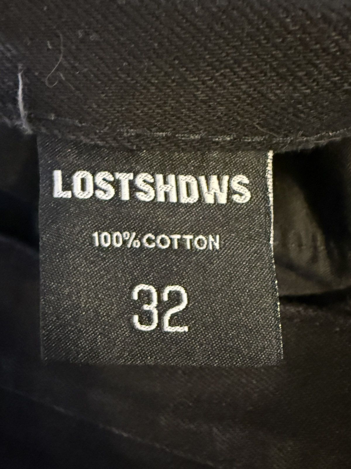 LOSTSHDWS LOSTSHDWS DRK Denim Pant (Red) Size US 32 / EU 48 - 5 Thumbnail