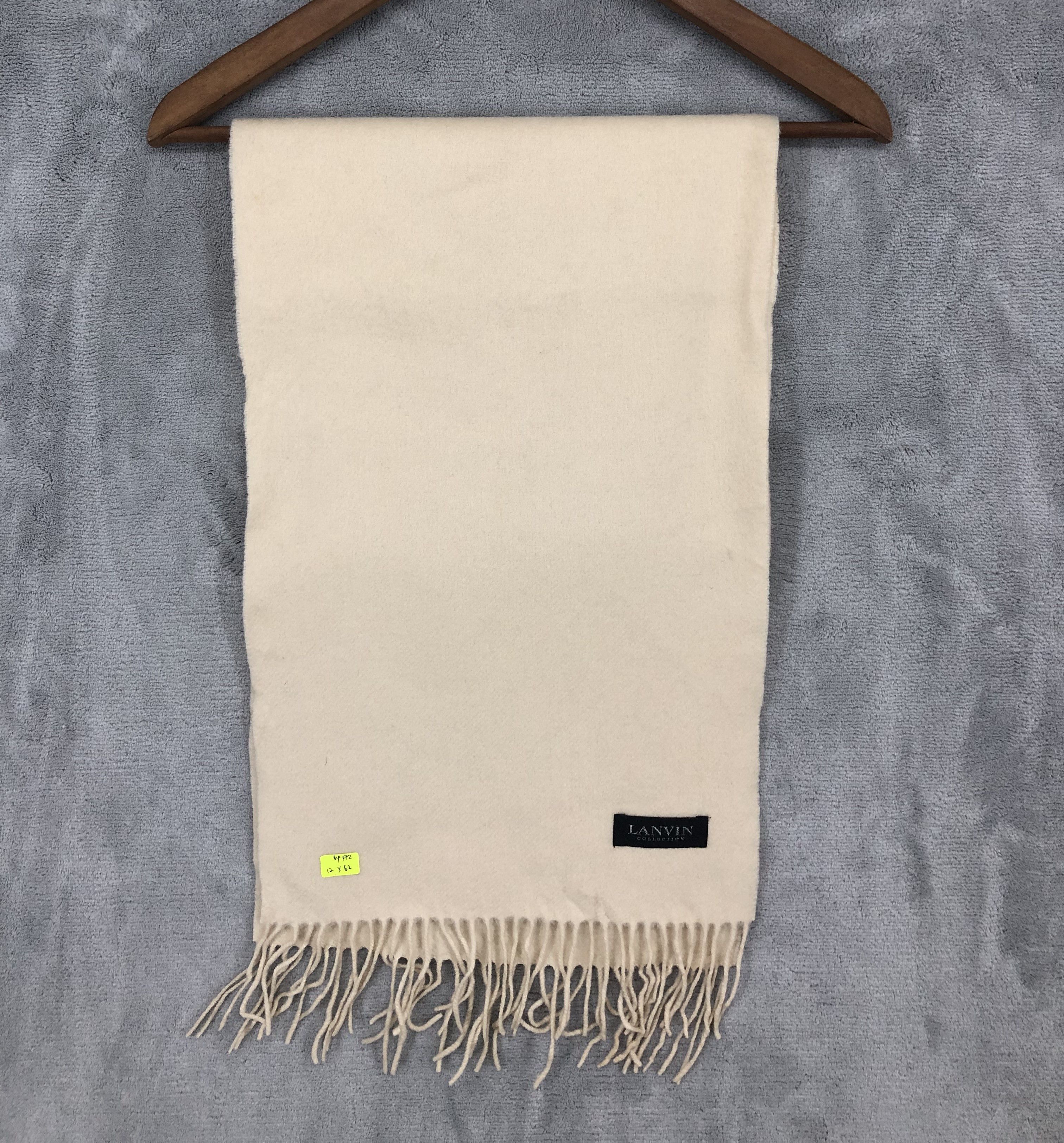 Lanvin × Vintage Lanvin Collection Wool Scarf Muffler Neck scarf Size ONE SIZE - 2 Thumbnail