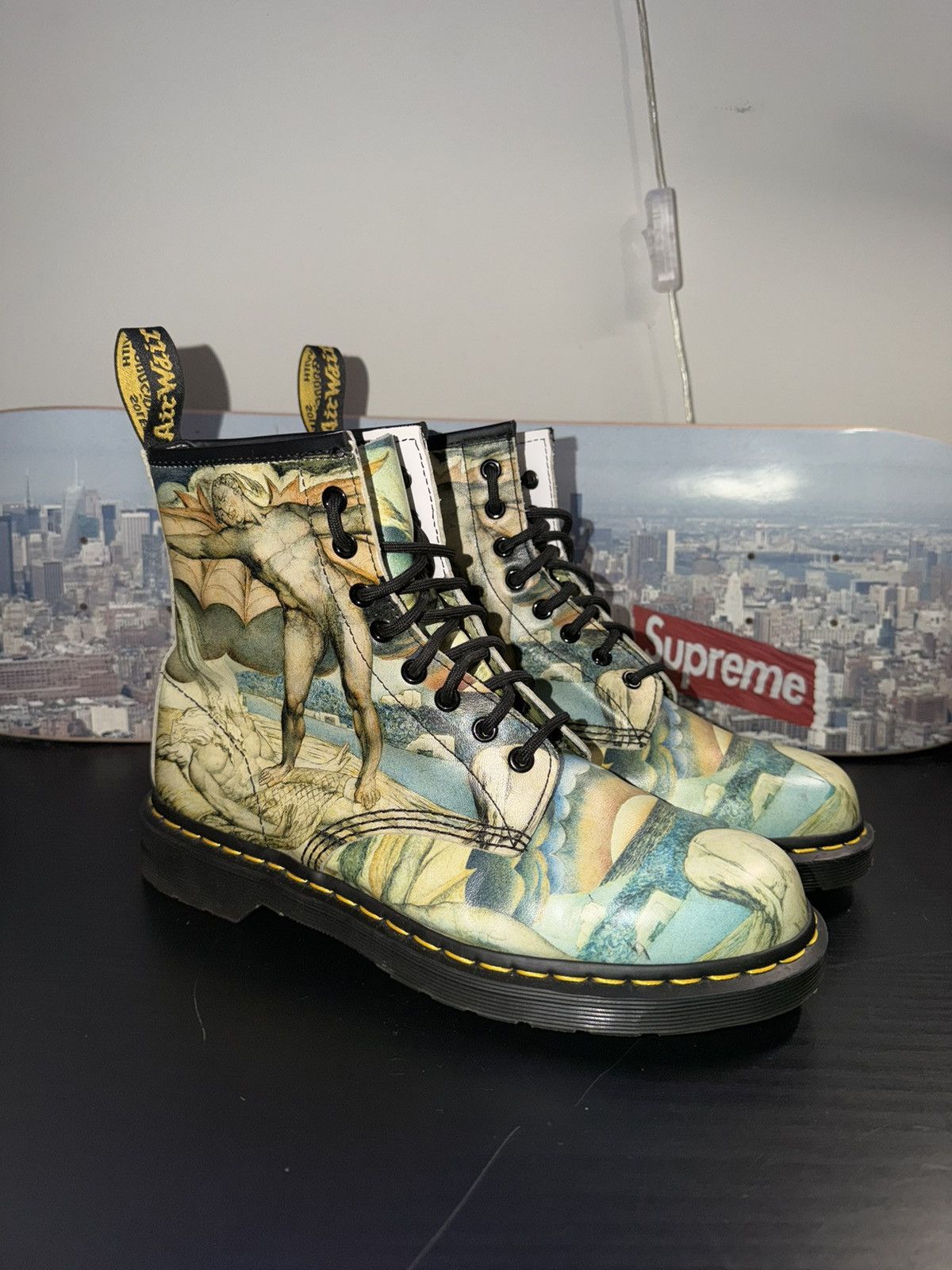 Dr. Martens RARE Dr. Martens Tate Museum William Blake 1460 Boots Size US 10 / EU 43 - 1 Thumbnail
