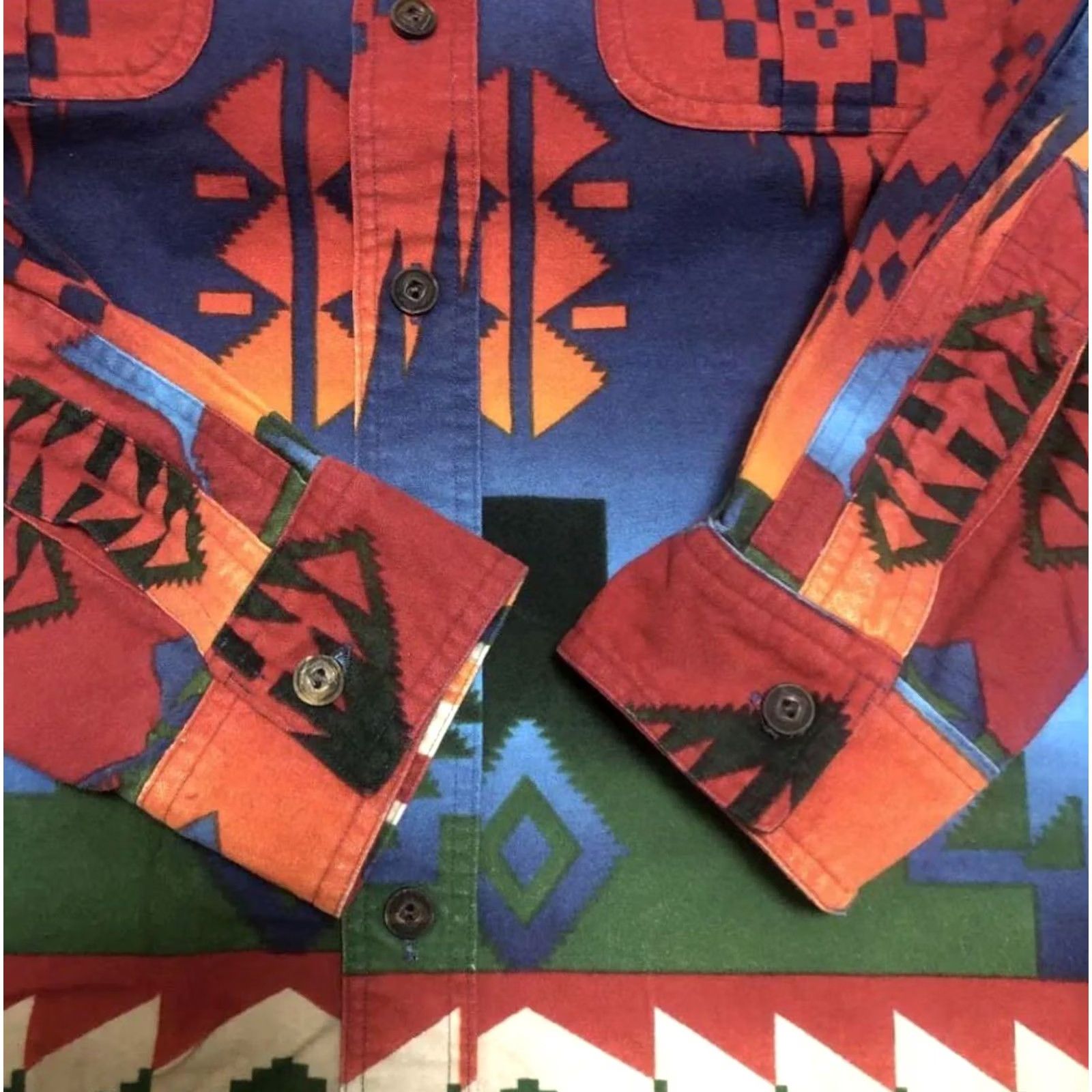 Polo Ralph Lauren Polo Ralph Lauren Shirt Mens M Native Pattern multicolor Western Size used Size US M / EU 48-50 / 2 - 5 Thumbnail