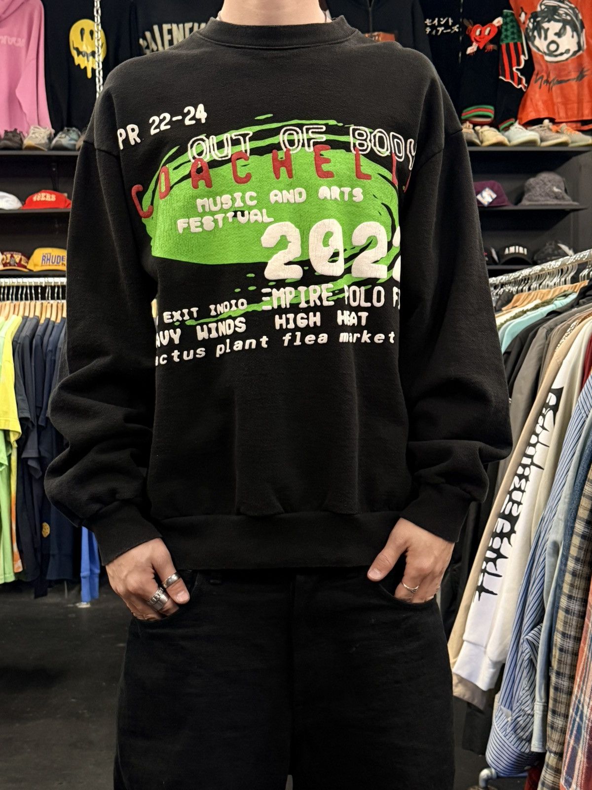 Other Coachella 2022 Crewneck Size US M / EU 48-50 / 2 - 1 Thumbnail