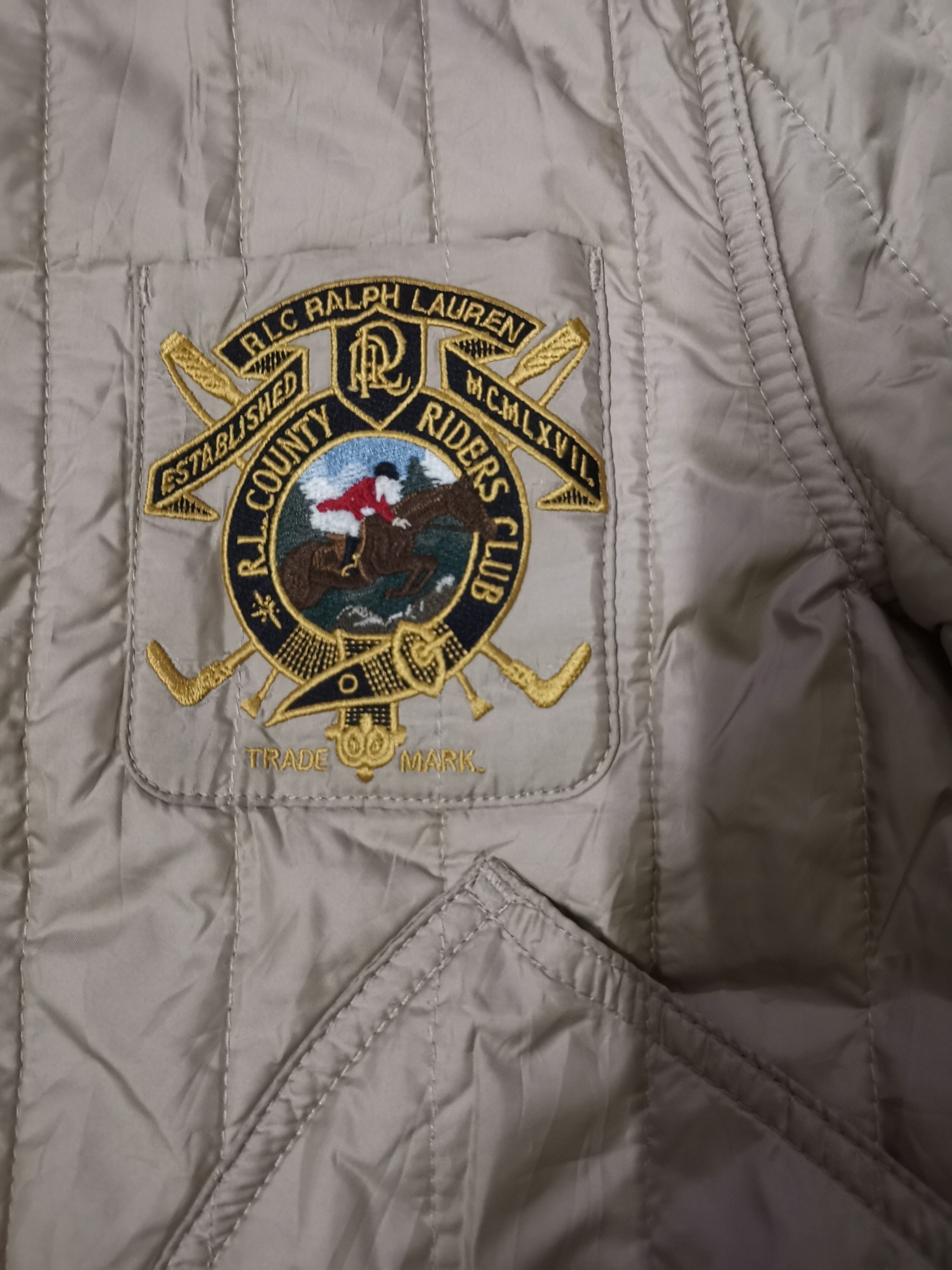 Polo Ralph Lauren × Ralph Lauren 💎Archival Clothing Ralph Lauren Button Up Jacket Size S / US 4 / IT 40 - 7 Thumbnail