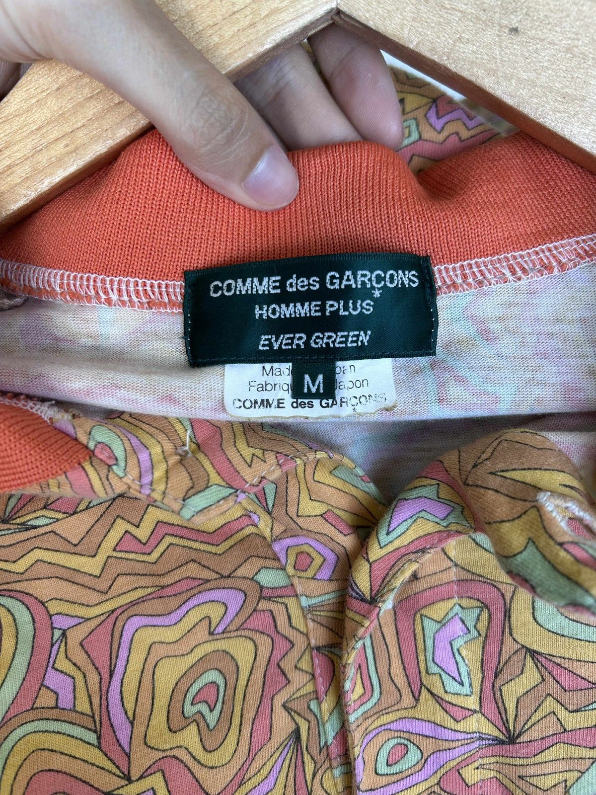 Comme des Garcons Homme Plus Comme Des Garcons Homme Plus 2007 Psychedelic Polo Size US M / EU 48-50 / 2 - 4 Thumbnail