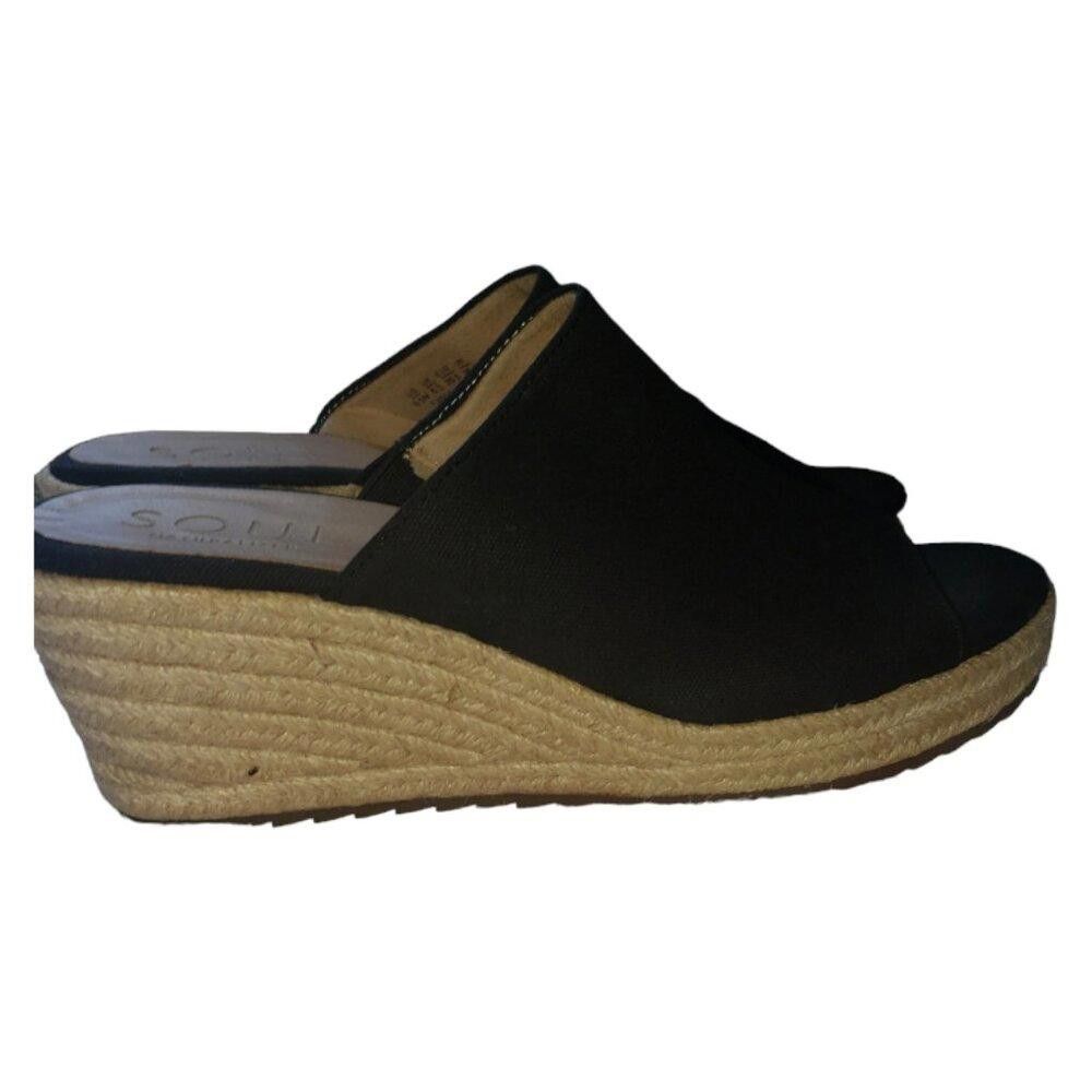Designer SH101 Naturalizer Soul Wedge Black 9.5 Size US 9.5 / IT 39.5 - 5 Thumbnail