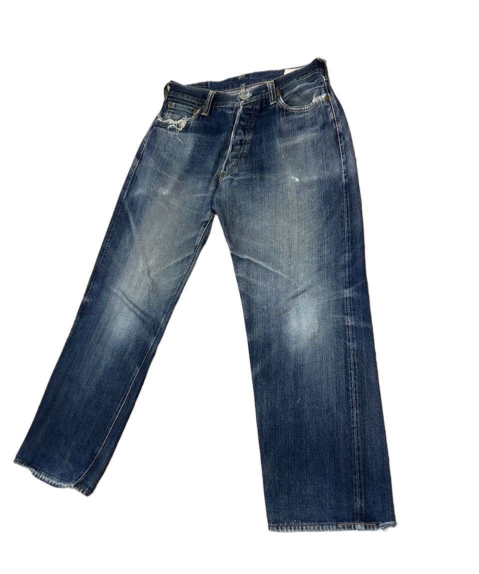 Designer × Evisu × Japanese Brand Vtg Evisu Yamane No 1 Special Distressed Size US 31 - 2 Thumbnail