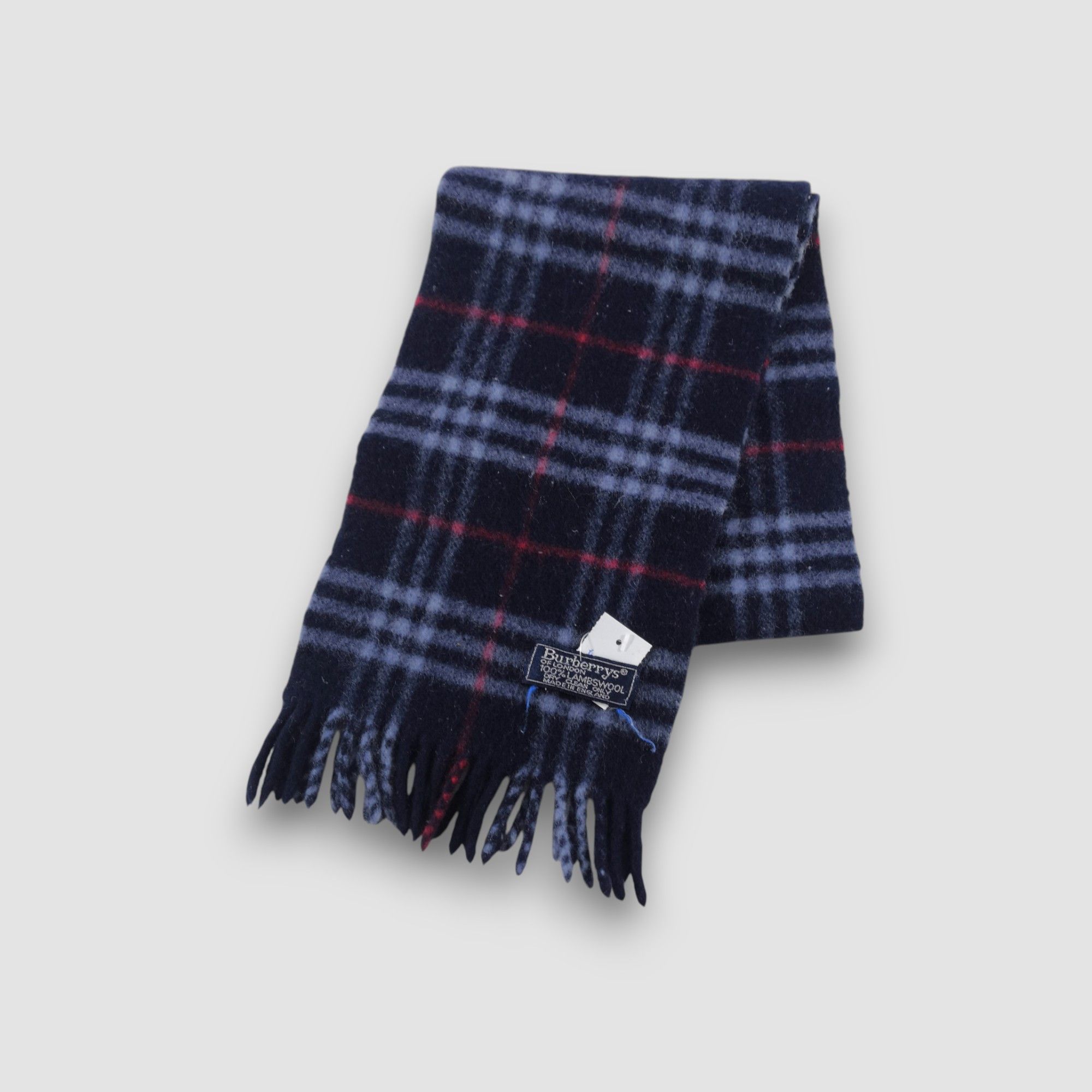 Burberry Vintage Burberry Scarf Wool Cashmere Scarves Size ONE SIZE - 3 Thumbnail