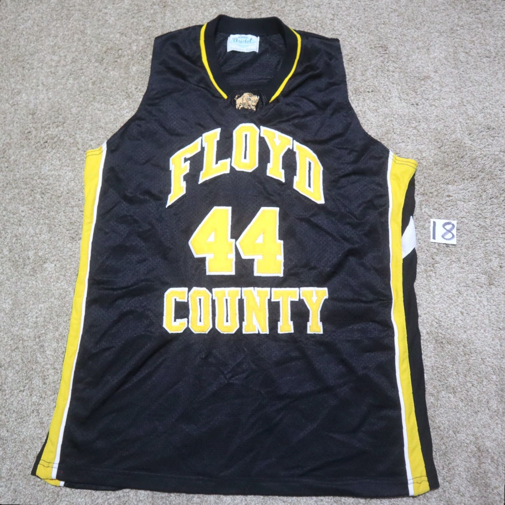Vintage VINTAGE Floyd County Virginia VA Shirt Adult Large White Graphic Tee 90s Mens Size US L / EU 52-54 / 3 - 2 Thumbnail