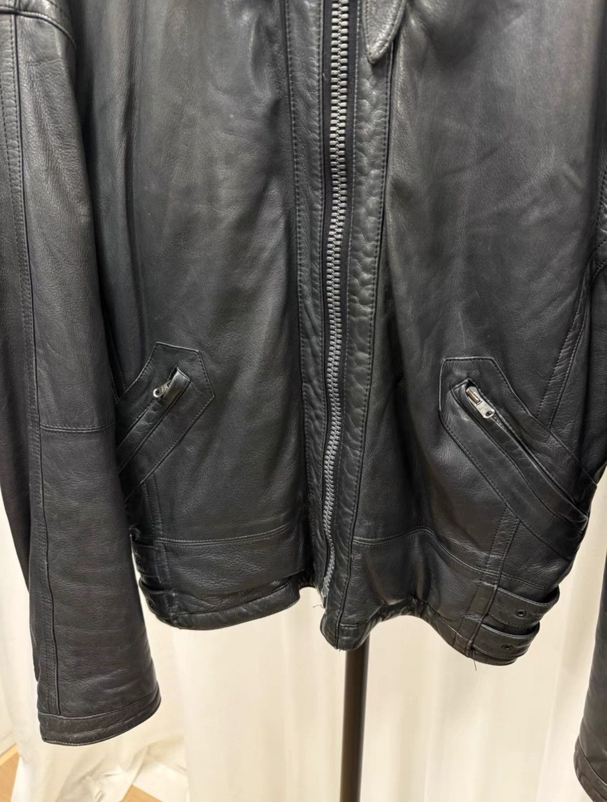 Issey Miyake Issey miyake leather jacket Size US M / EU 48-50 / 2 - 2 Thumbnail