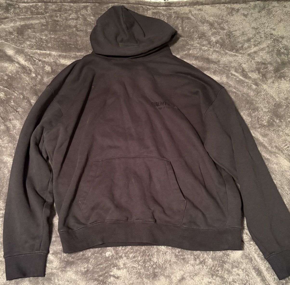 Essentials Essential Black Hoodie Size US M / EU 48-50 / 2 - 1 Thumbnail