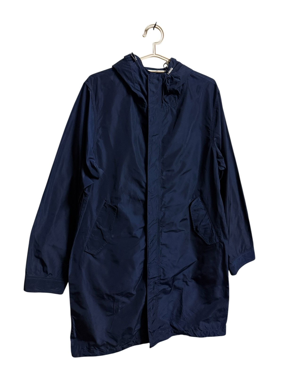 Japanese Brand Sevendays-Sunday Long Jacket Nylon Vintage Size US M / EU 48-50 / 2 - 2 Thumbnail