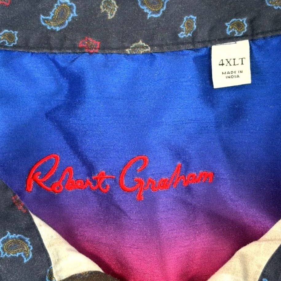 Robert Graham VINTAGE? No. (Answer must be a title.) Size US XXL / EU 58 / 5 - 2 Thumbnail