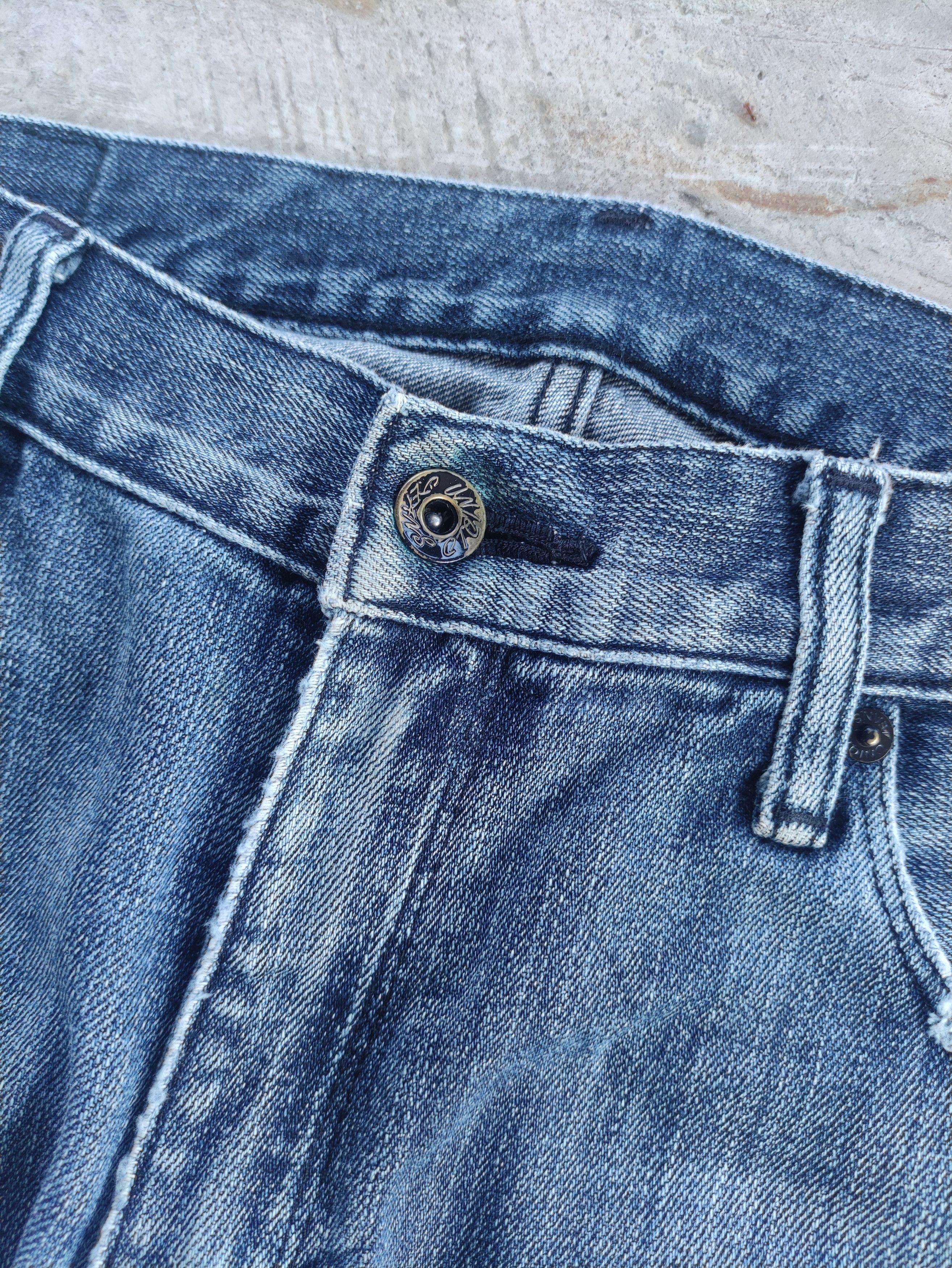 Japanese Brand Vintage Japanese Jean Distressed Faded Denim Pants Size US 36 / EU 52 - 5 Thumbnail