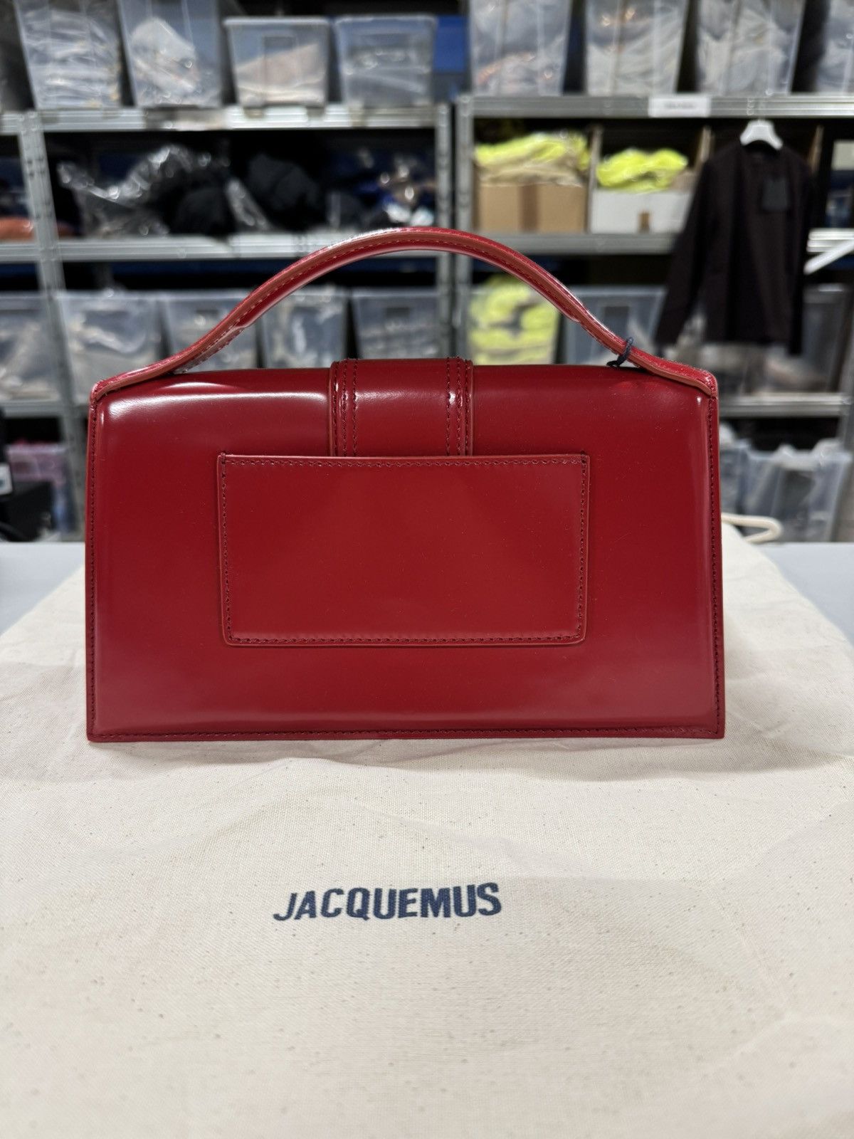 Jacquemus Jacquemus Le Grand Bambino Shoulder Bag NEW 1150$ Size ONE SIZE - 4 Thumbnail
