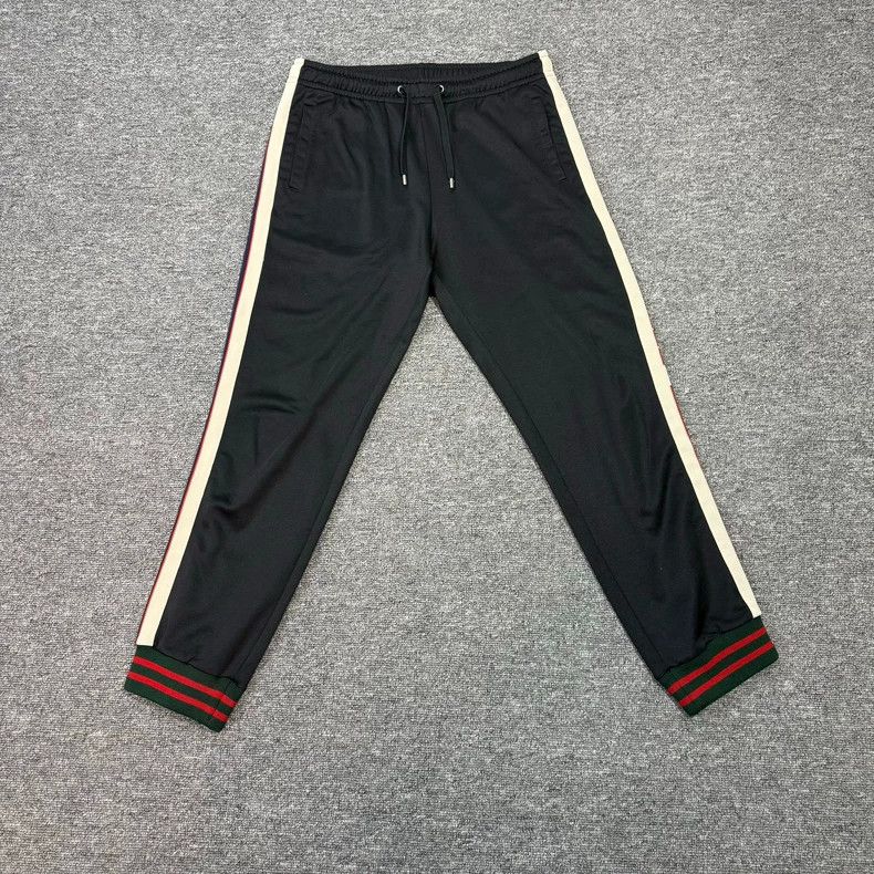 Gucci Gucci Size L Double-sided stitching drawstring trousers si Size US 32 / EU 48 - 1 Thumbnail