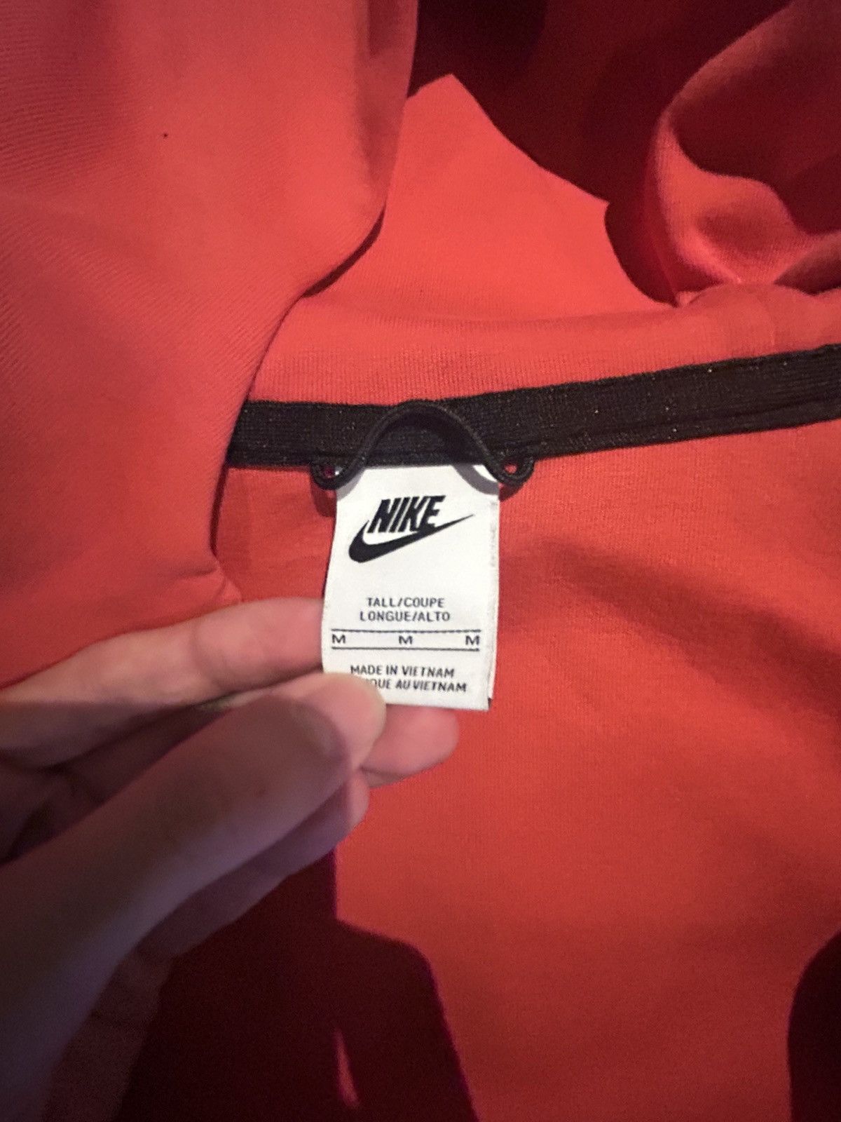 Nike Nike Tech Fleece FULL SUIT “Lobster red” sz M tall top L bot Size US L / EU 52-54 / 3 - 6 Thumbnail