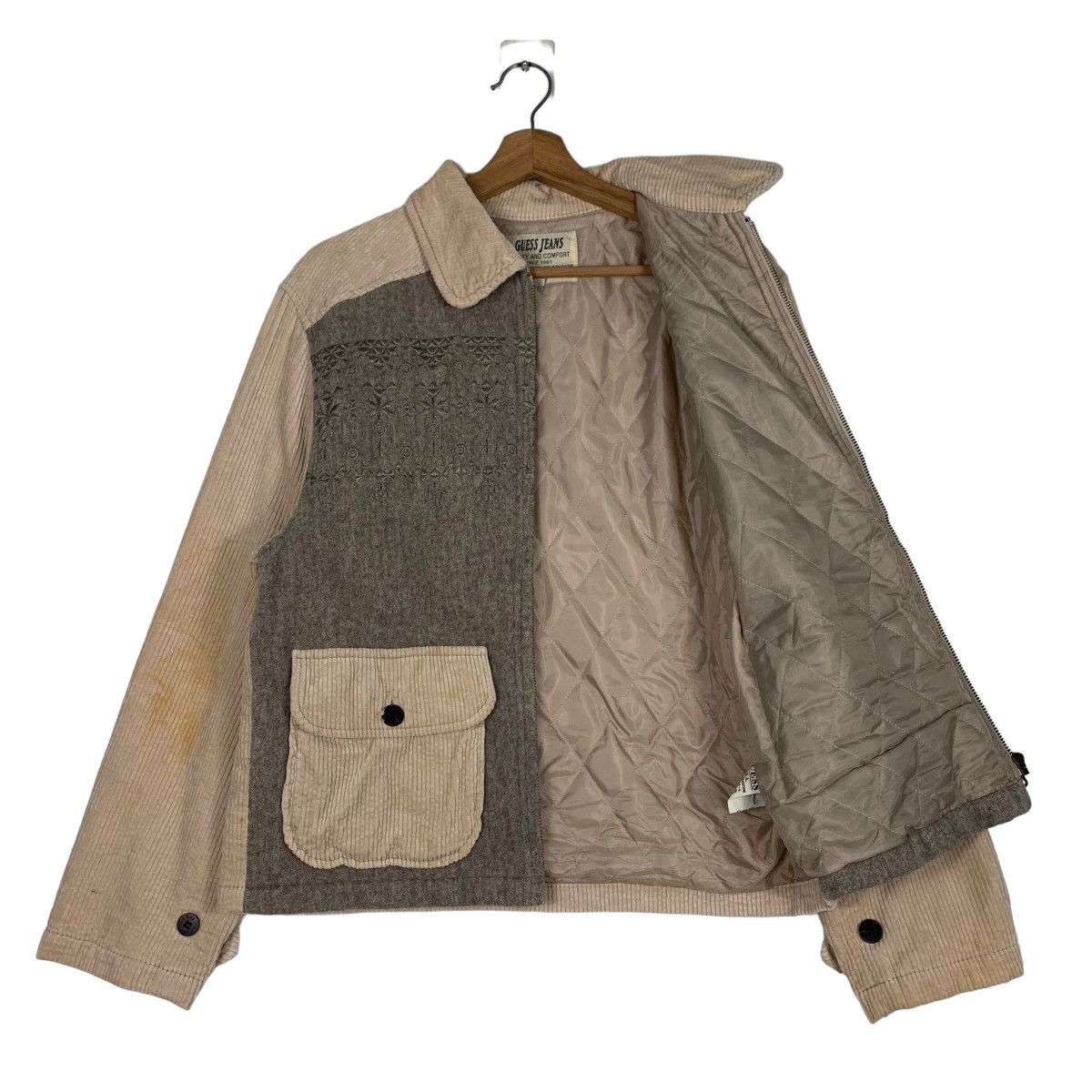 Guess GUESS JEANS USA Classic Design Corduroy Jacket #0600-C28 Size US M / EU 48-50 / 2 - 10 Thumbnail