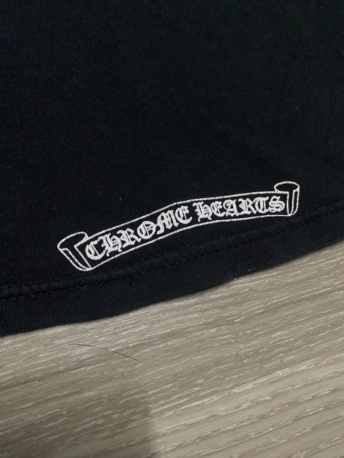 Chrome Hearts 90’s VINTAGE - SCROLL SCRIPT DAGGER CHROME HEARTS LS Size L / US 10 / IT 46 - 5 Thumbnail