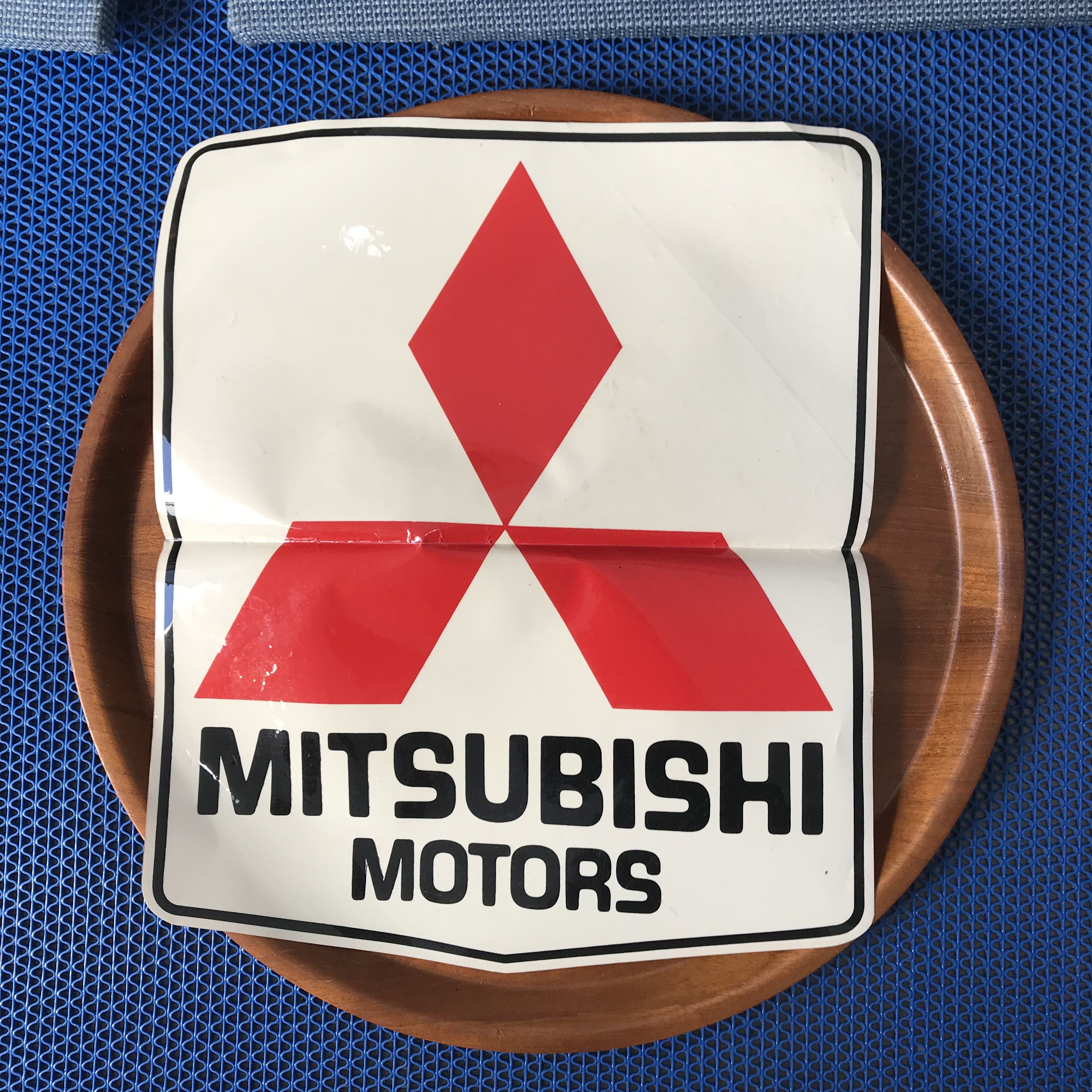 Vintage Vintage Retro Mitsubishi Decal Big Size Brand new Size ONE SIZE - 6 Thumbnail