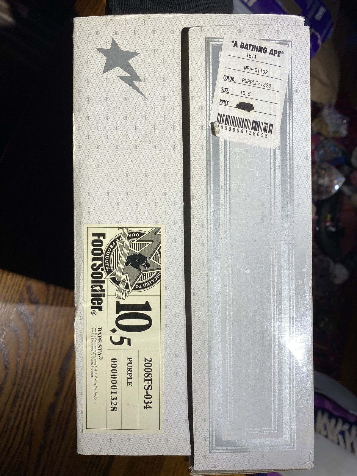 Bape × Nigo OG 2006 Bape Roadsta Purple Camo Size US 10.5 / EU 43-44 - 21 Thumbnail