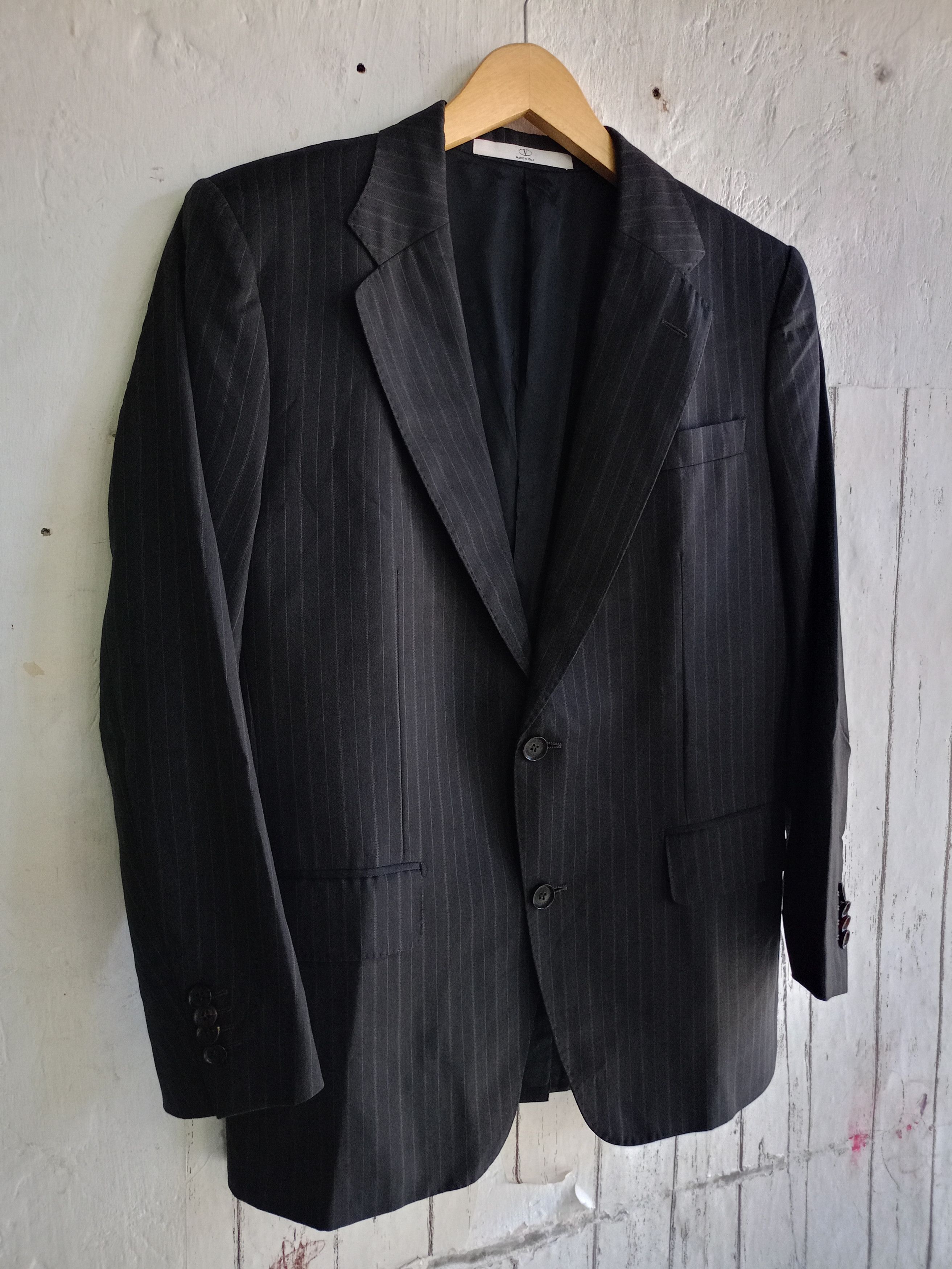 Valentino HIVER 2008 Valentino Striped Suits Jacket Size 40S - 3 Thumbnail