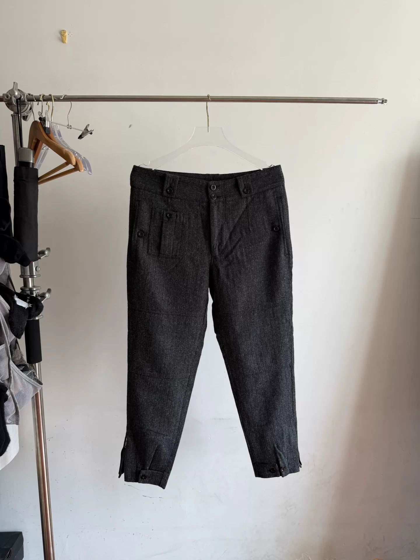 Dolce & Gabbana Dolce Gabbana Gray Equestrian Pants Size US 30 / EU 46 - 1 Thumbnail