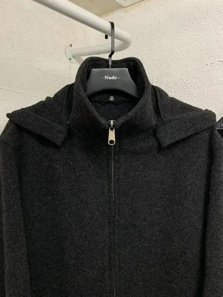Yohji Yamamoto Yohji Yamamoto AAR Hood Detachable Wool Jacket-2505 Size US M / EU 48-50 / 2 - 3 Thumbnail