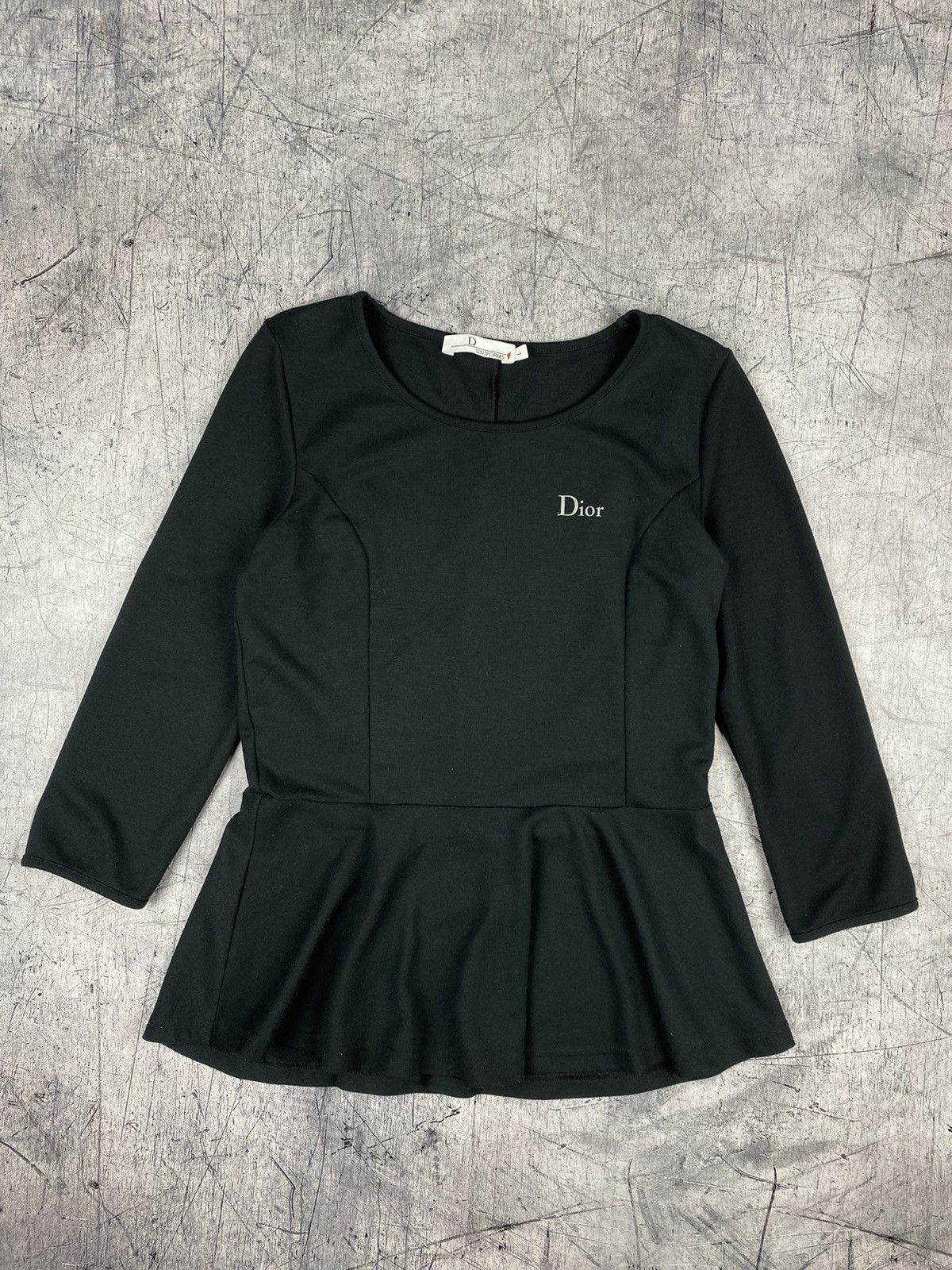 Christian Dior Monsieur Woman 2015 Dior Uniforms LongSleeve Dress Tee Size L / US 10 / IT 46 - 2 Thumbnail