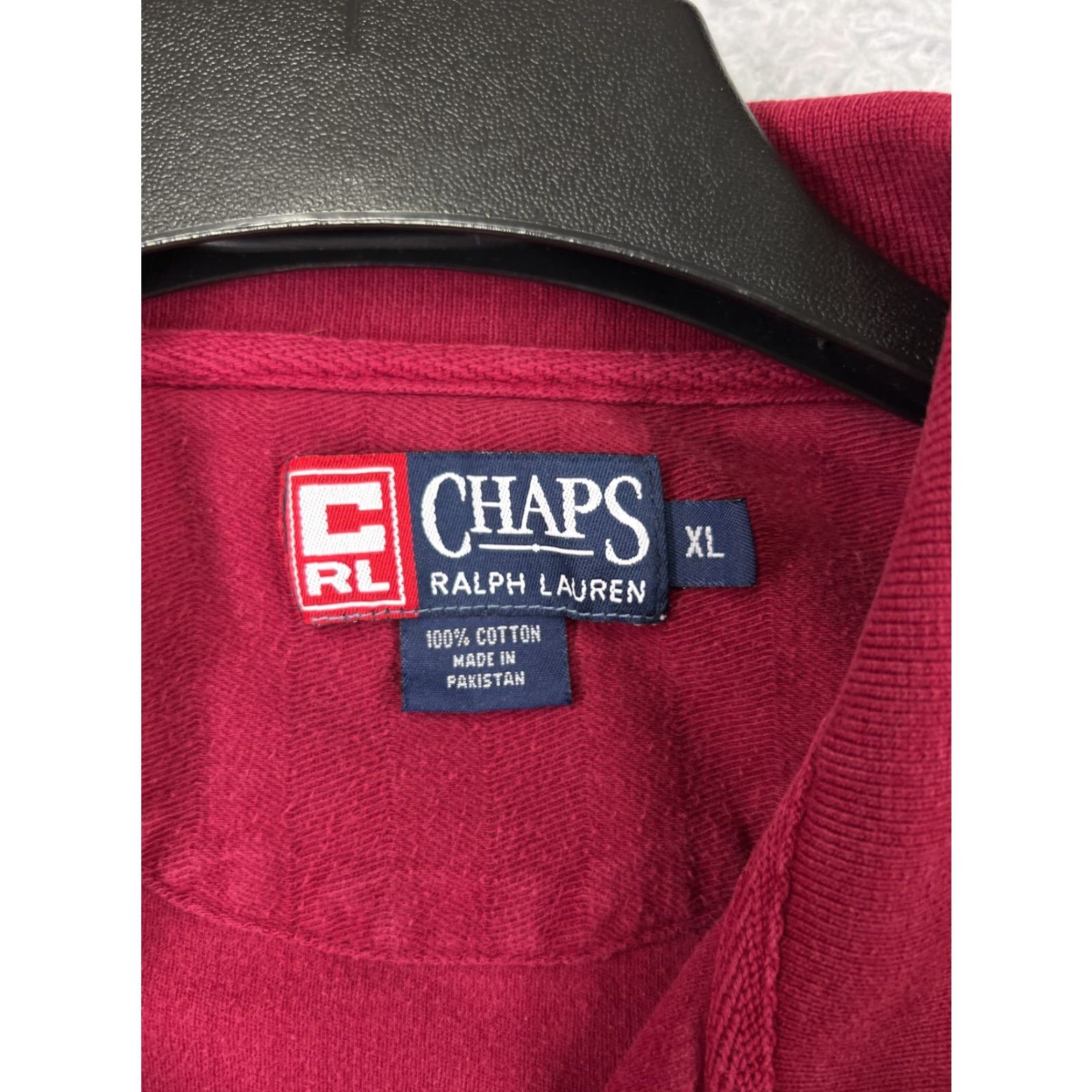 Chaps VINTAGE Chaps Ralph Lauren Polo Shirt Mens XL Red Golf Slim Fit Cotton Size US XL / EU 56 / 4 - 4 Thumbnail