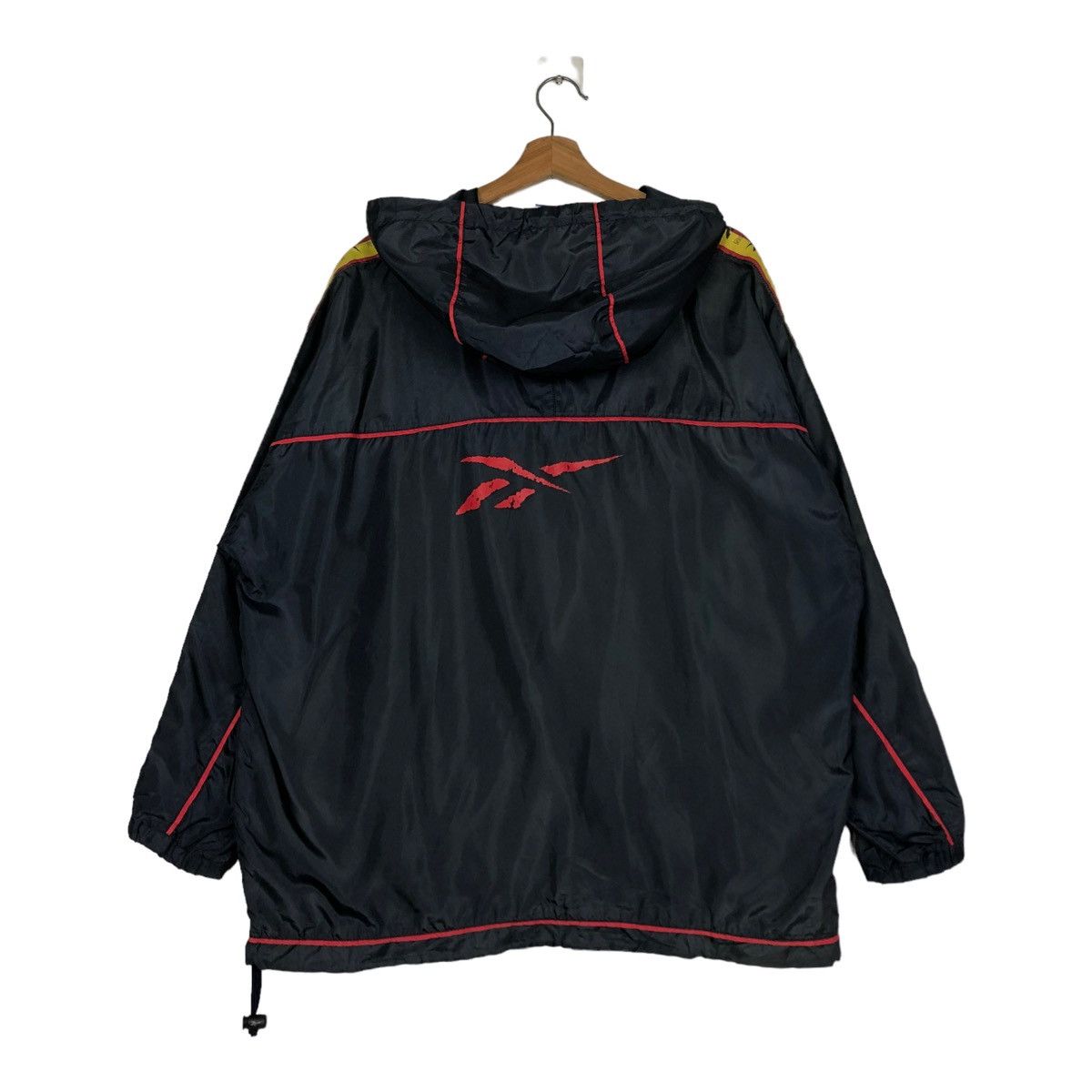 Japanese Brand 🔥VINTAGE ANORAK WINDBREAKER REEBOK BIG LOGO CENTRE LOGO Size US L / EU 52-54 / 3 - 1 Thumbnail