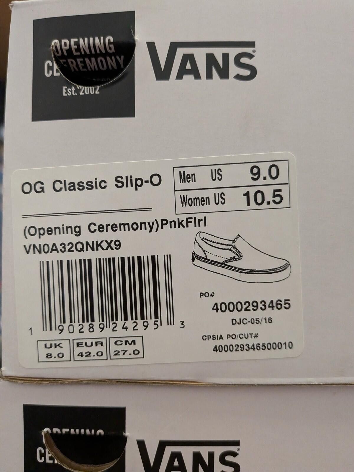 Vans Vans Vault x Opening Ceremony Slip-On LX Qi Pao Pink US9 Size US 9 / EU 42 - 7 Thumbnail