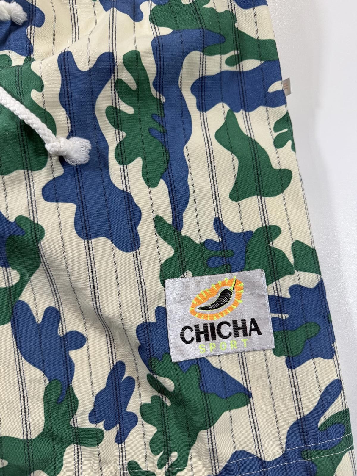 Universal Overall Chicago CHICHA Sport Camouflage Print Shorts with Drawstring Waist M Size 32" / US 10 / IT 46 - 2 Thumbnail