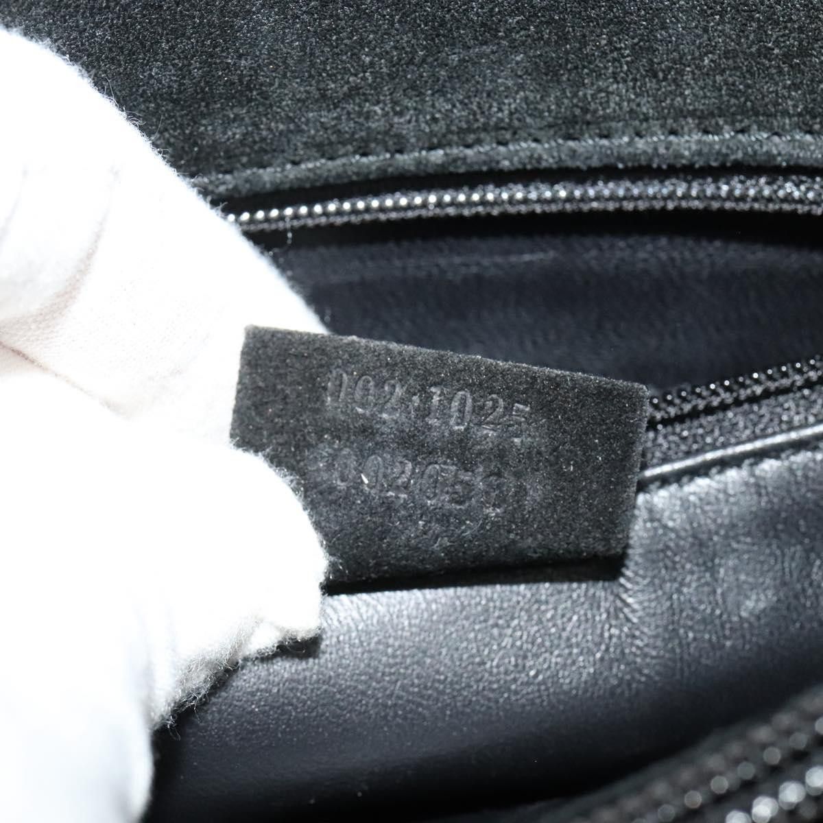 Gucci GUCCI Hand Bag Suede Black Silver 002 002 Size ONE SIZE - 23 Thumbnail