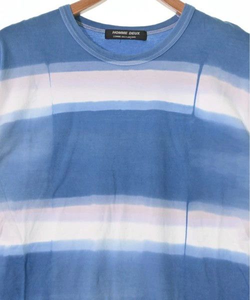 Comme des Garcons Homme Deux T-Shirts allover short sleeve crewneck Light blue White Size US M / EU 48-50 / 2 - 4 Thumbnail
