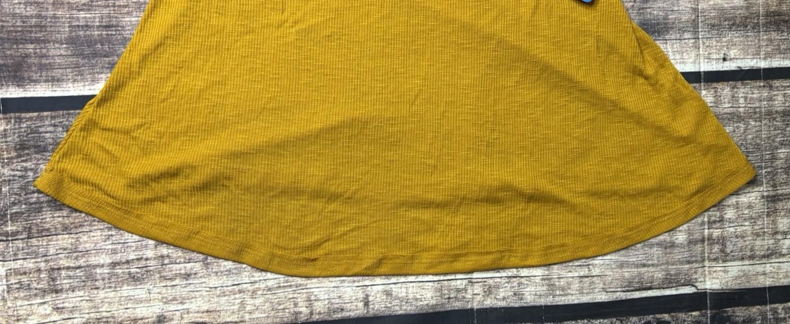 Free People Free People Tank Top Womens Small Petite Loose Fit Yellow Size S / US 4 / IT 40 - 5 Thumbnail