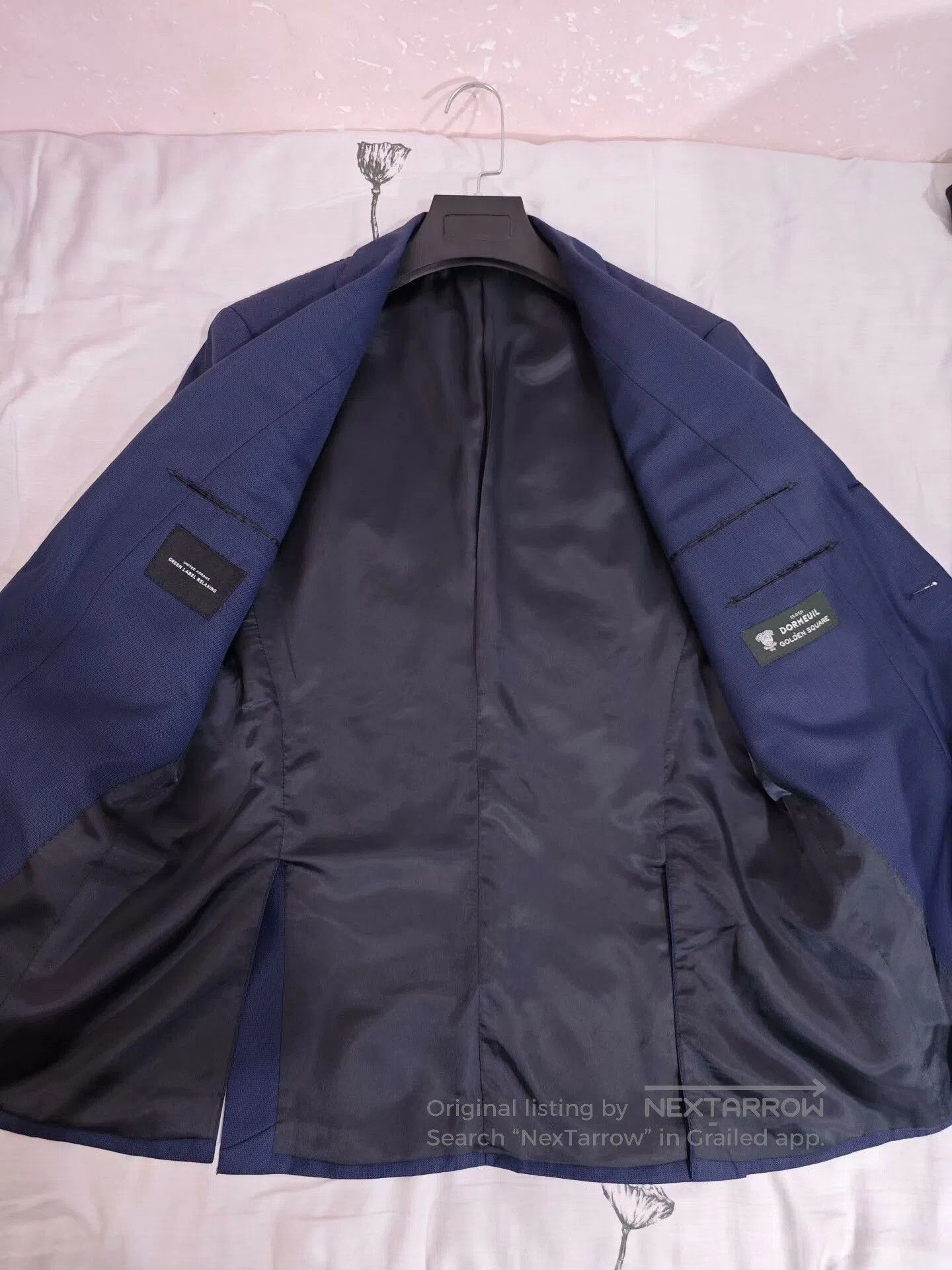 District UNITED ARROWS Dormeuil Wool Suit Jacket. Size US M / EU 48-50 / 2 - 6 Thumbnail
