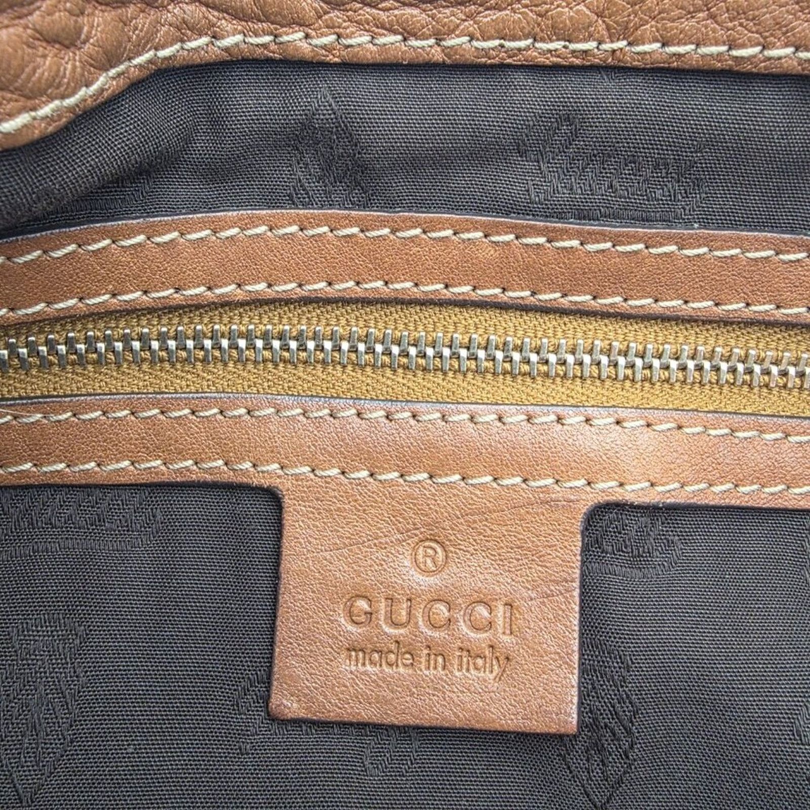 Gucci Gucci GG Canvas Tote in Brown Size ONE SIZE - 8 Thumbnail