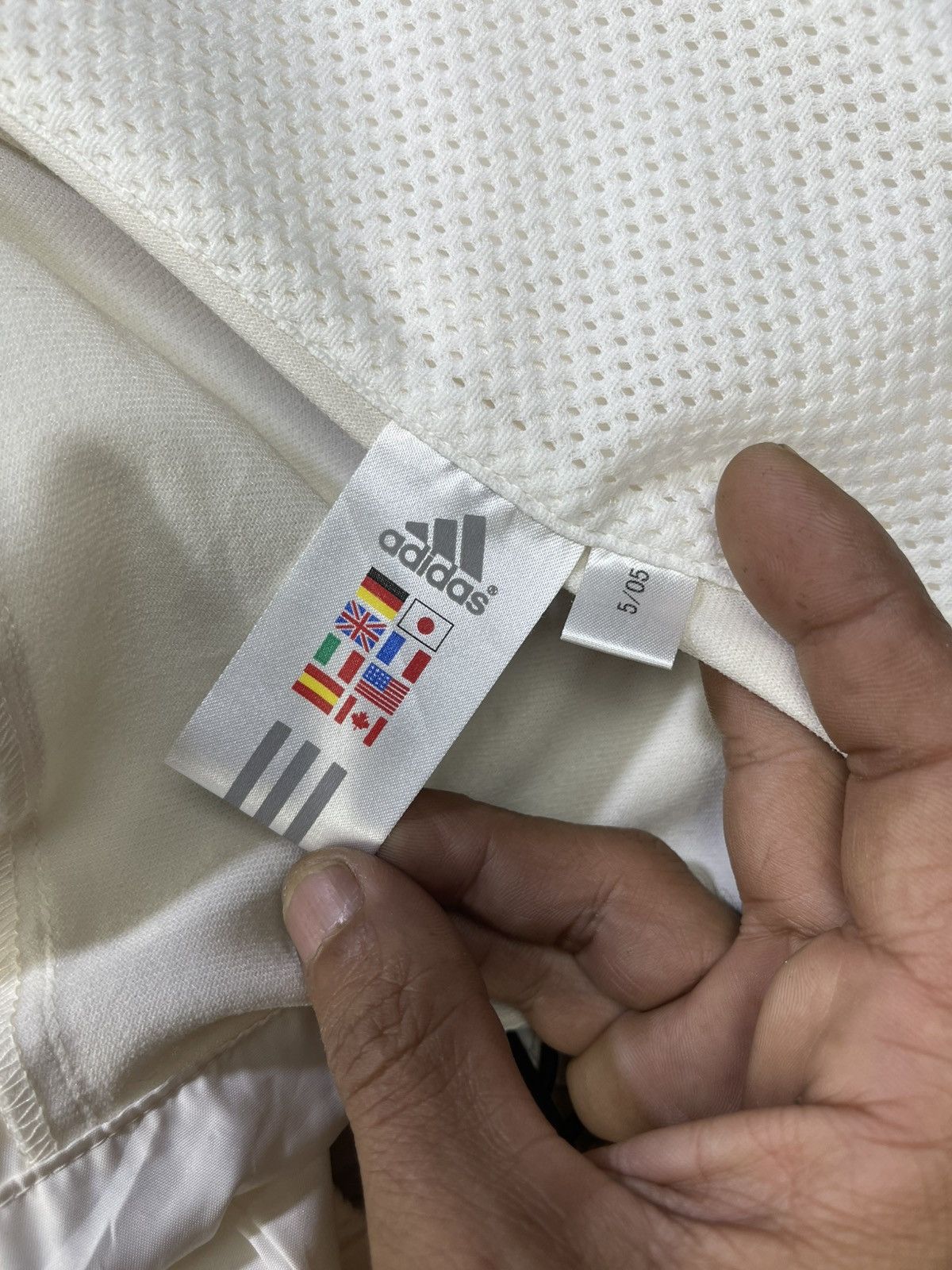 Adidas Y2k Adidas Adi Dassler Windbreaker Jackets Size US XL / EU 56 / 4 - 15 Thumbnail