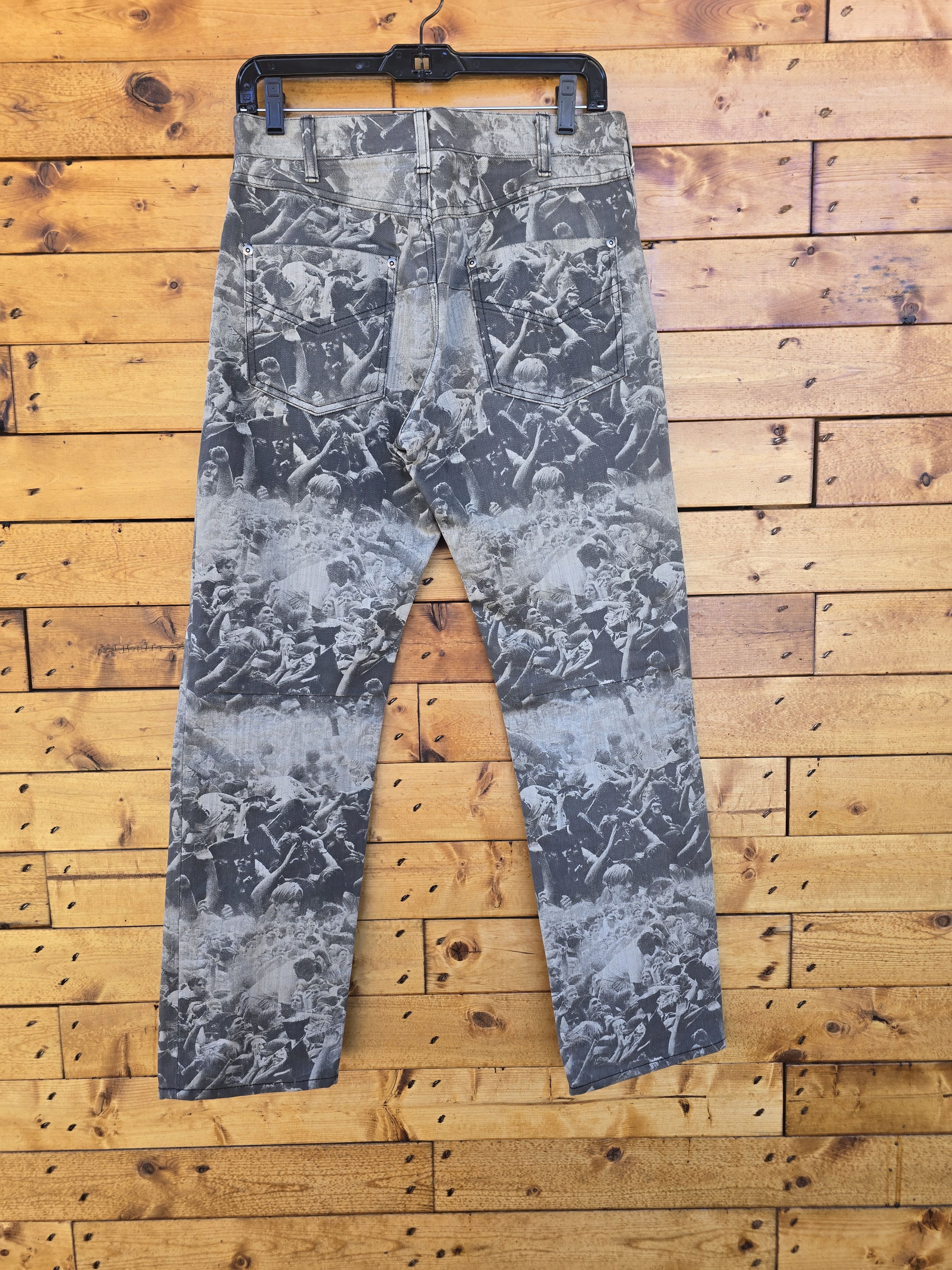 Number (N)ine Number (N)ine AW2009 "Touch Me I'm Sick" Denim Size US 32 / EU 48 - 2 Thumbnail