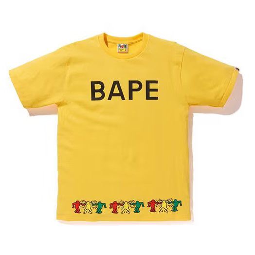 Bape Bape x Keith Haring Tee (2018) Size US M / EU 48-50 / 2 - 2 Thumbnail