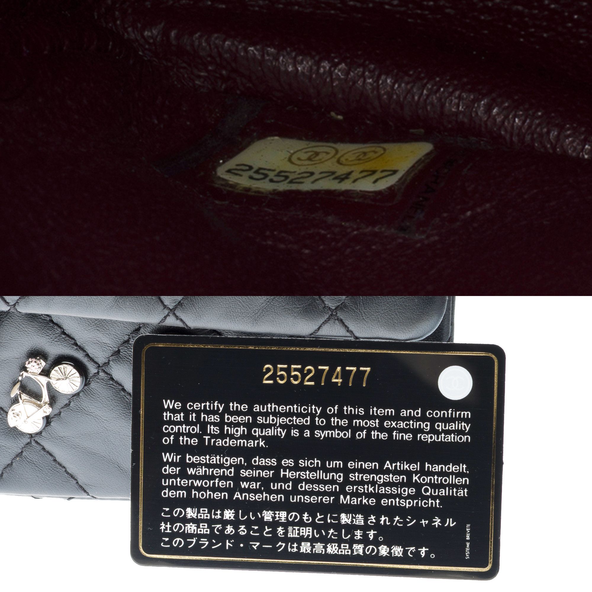 Chanel Chanel 2.55 in Black Leather Size ONE SIZE - 8 Thumbnail