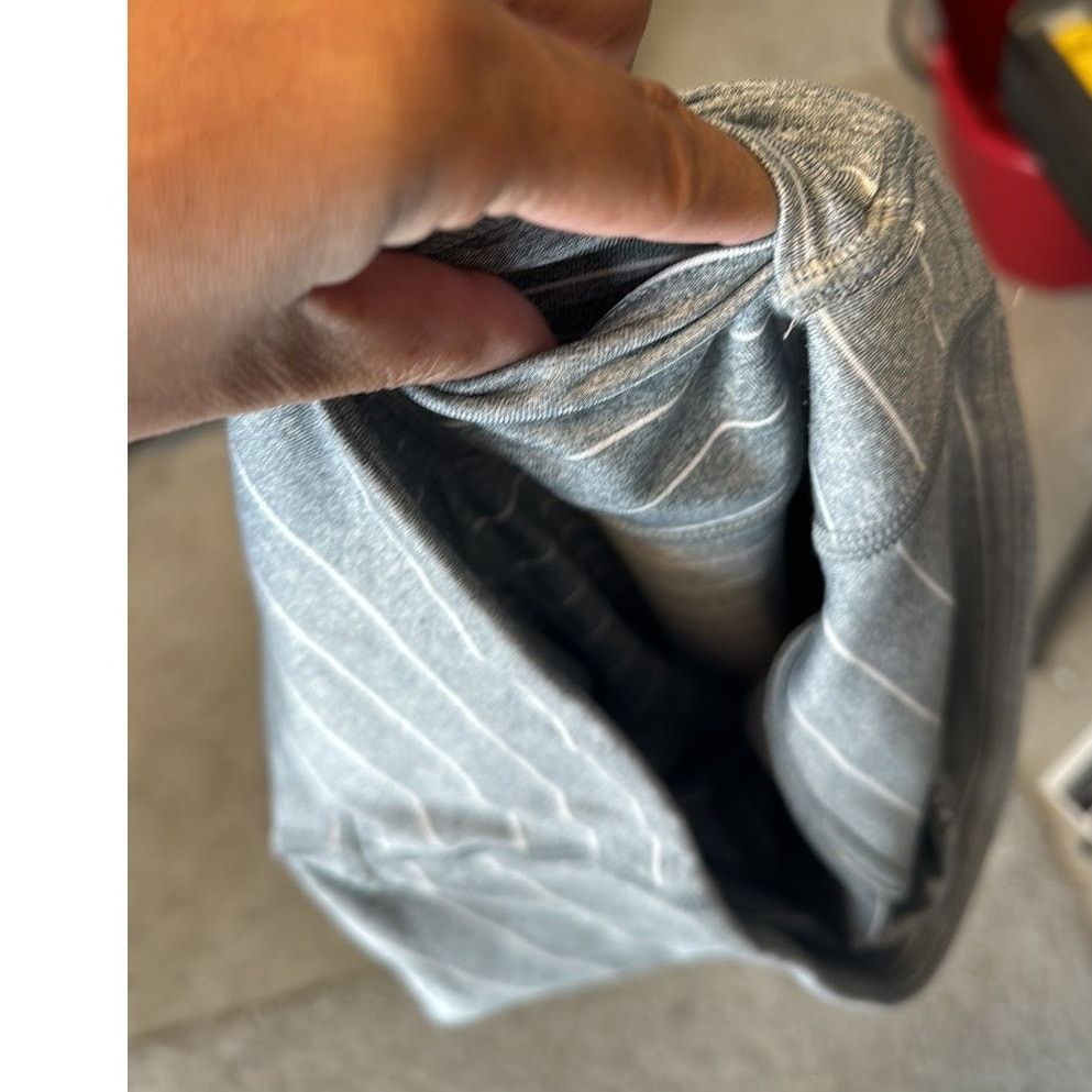 Athleta Athleta HIGH RISE HEATHER STRIPE CHATURANGA TIGHT athletic Size 30" / US 8 / IT 44 - 9 Thumbnail