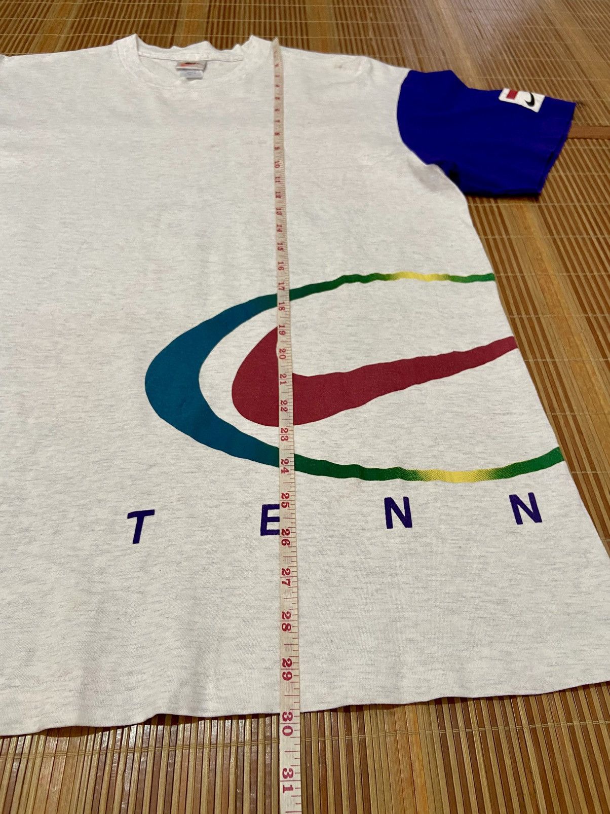 Nike VINTAGE 90s NIKE TENNIS TEE Size US XL / EU 56 / 4 - 8 Thumbnail