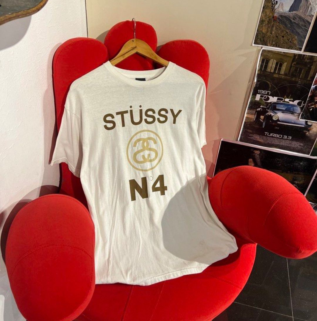 Stussy Vintage Stussy N4 Large White Shirt Size US L / EU 52-54 / 3 - 2 Thumbnail