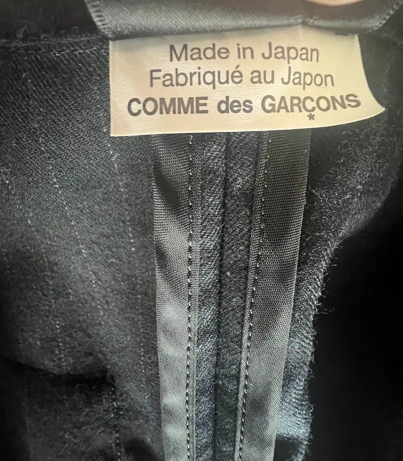 Comme des Garcons Comme Des Garcons Wool Overcoat, Size S, 100% Wool Size S / US 4 / IT 40 - 4 Thumbnail