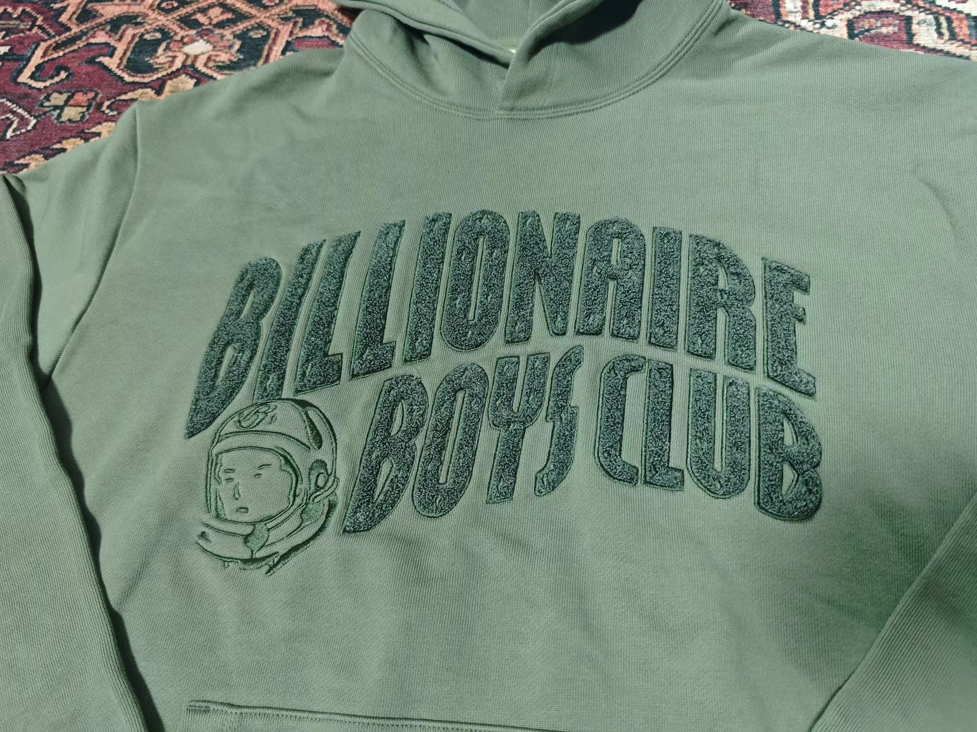 Billionaire Boys Club BILLIONAIRE BOYS CLUB Chenille Patch Logo Long-Sleeve Hoodie Size US M / EU 48-50 / 2 - 3 Thumbnail