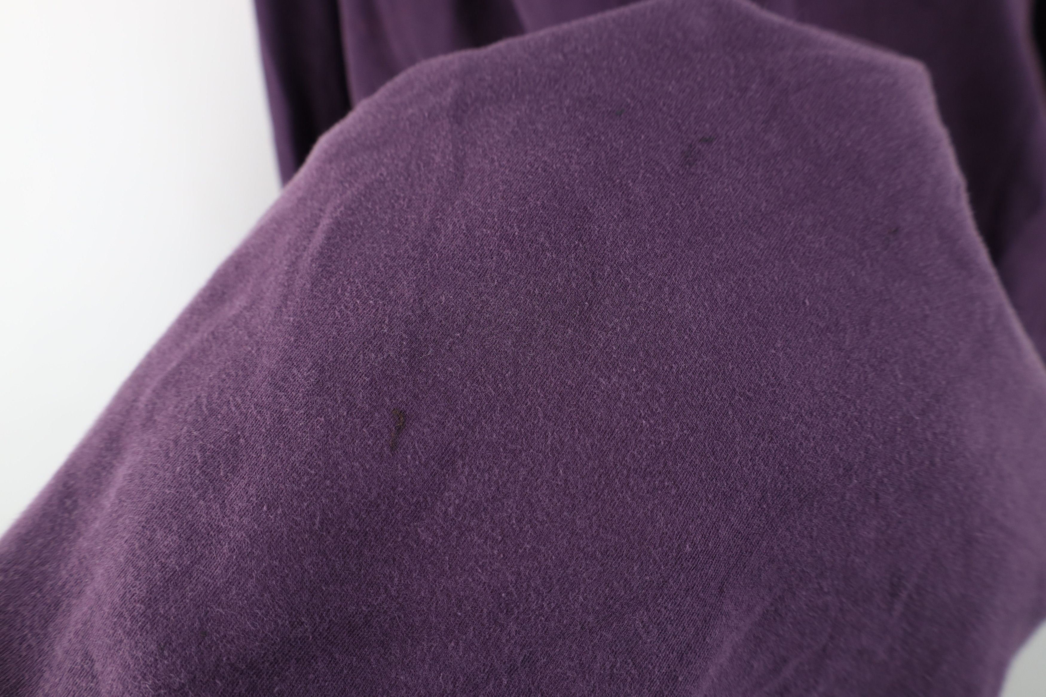 Vintage Vintage 90s Streetwear Mock Neck Long Sleeve T-Shirt Purple Size US XXL / EU 58 / 5 - 6 Thumbnail